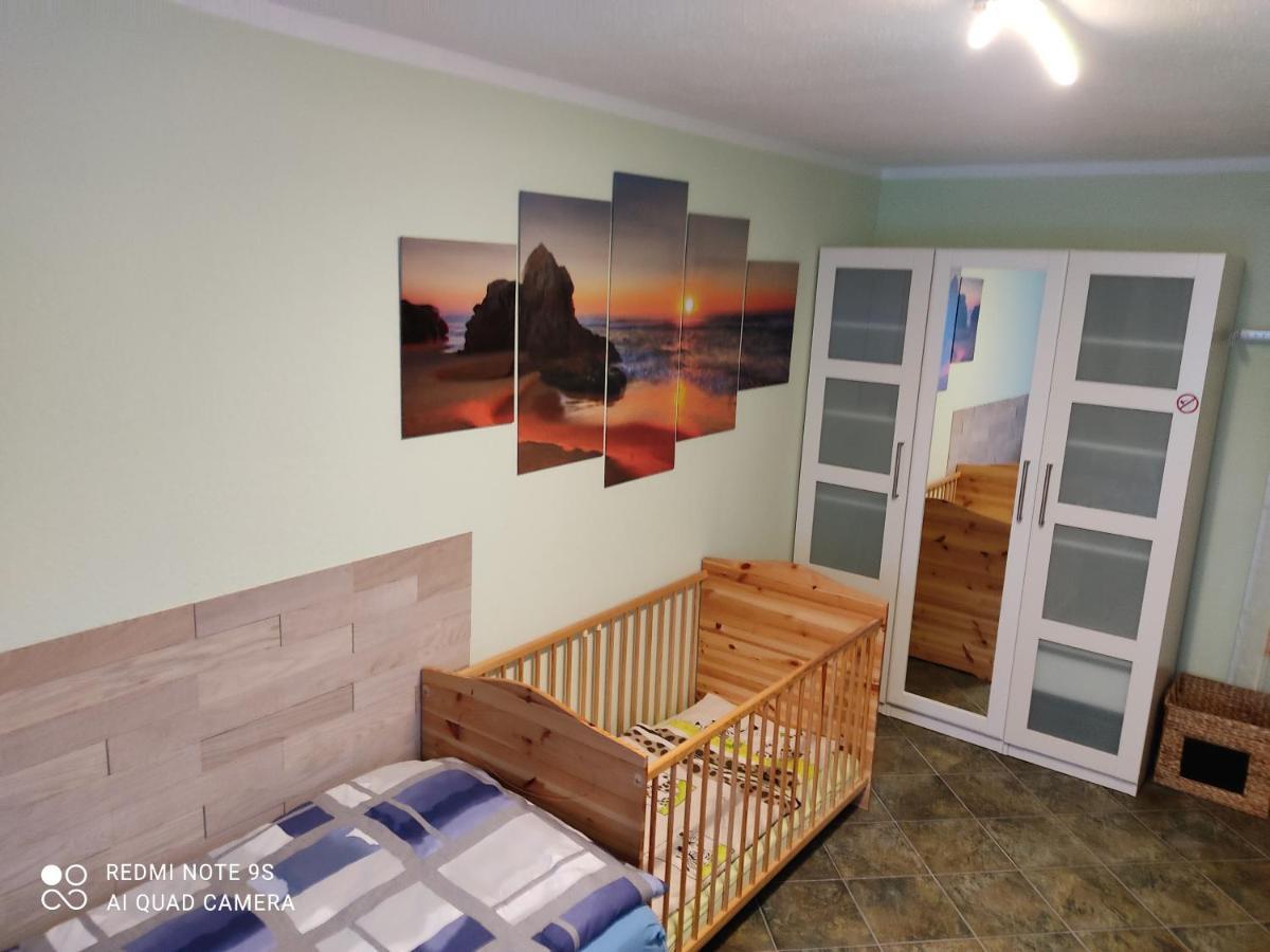 Grosszuegige Ferienwohnung Am Waldesrand Im Seenland Lauta Exterior photo